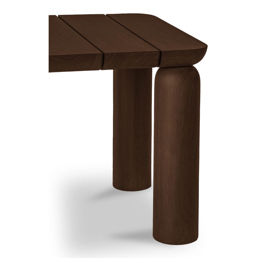 Barclay Outdoor Side Table Brown - Image 5