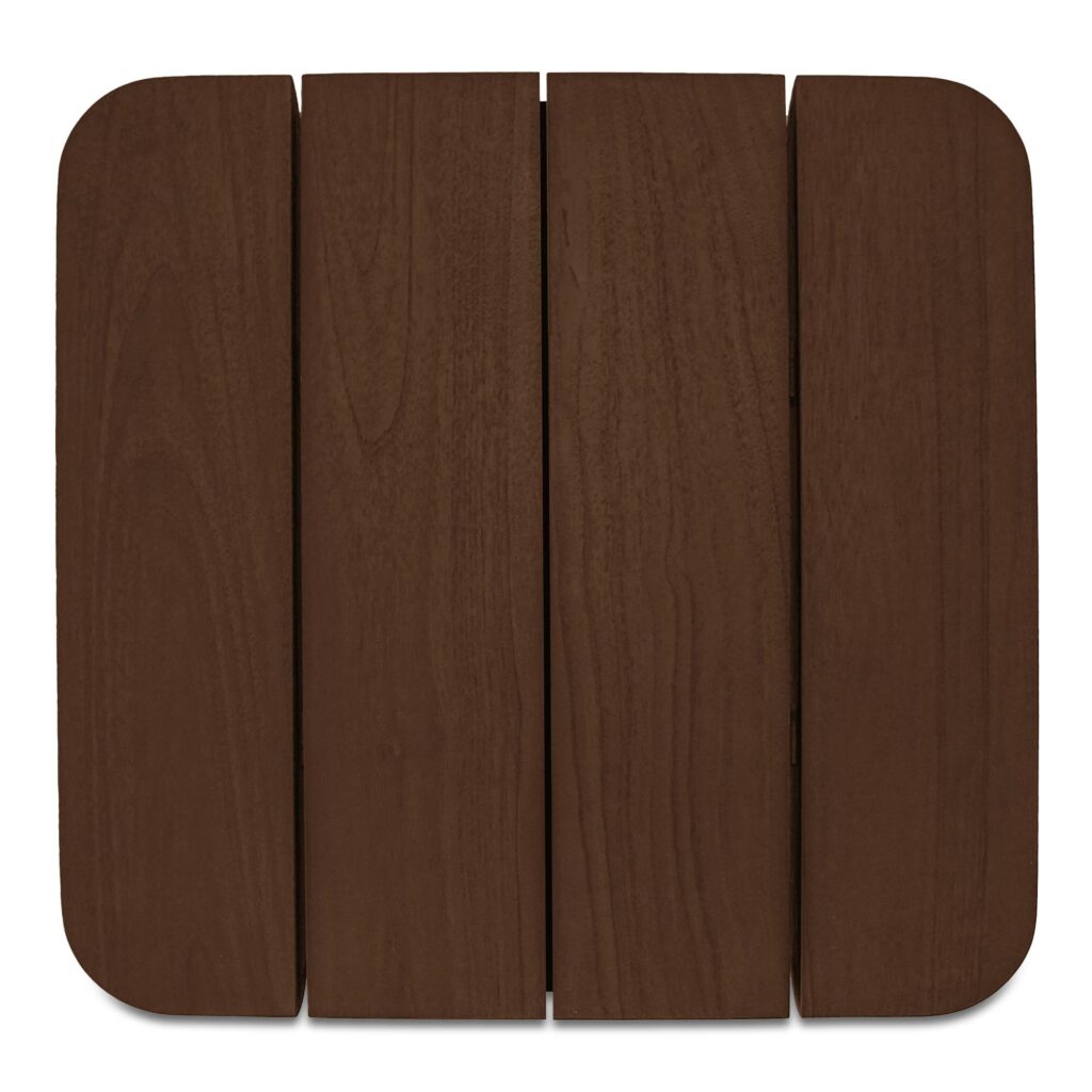 Barclay Outdoor Side Table Brown - Image 4