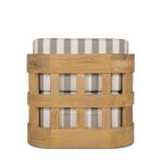 Adelaide Outdoor Accent Chair Brown Stripe TA-1011-21 TA 1011 21 Adelaide back shadsilo