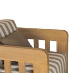 Adelaide Outdoor Accent Chair Brown Stripe TA-1011-21 TA 1011 21 Adelaide closeup shadsilo