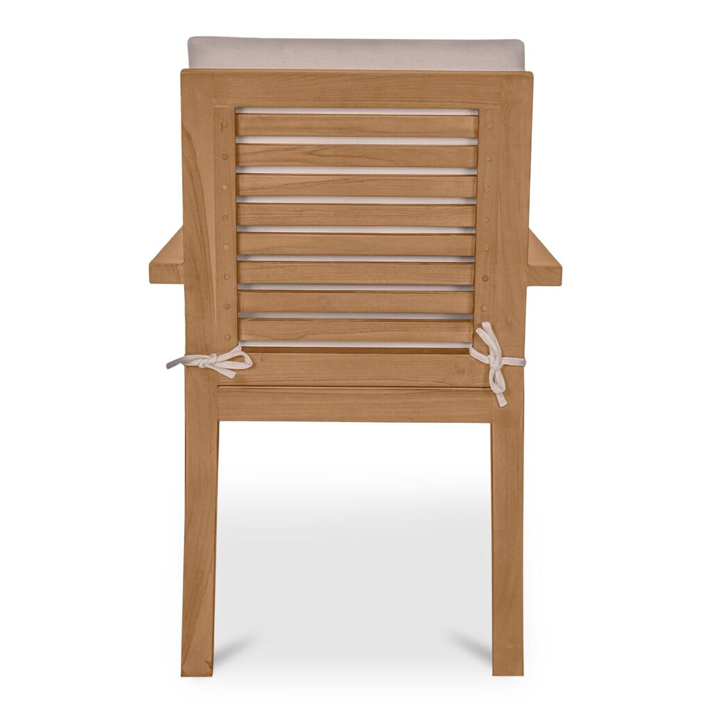 Mateo Outdoor Dining Chair White - Image 4