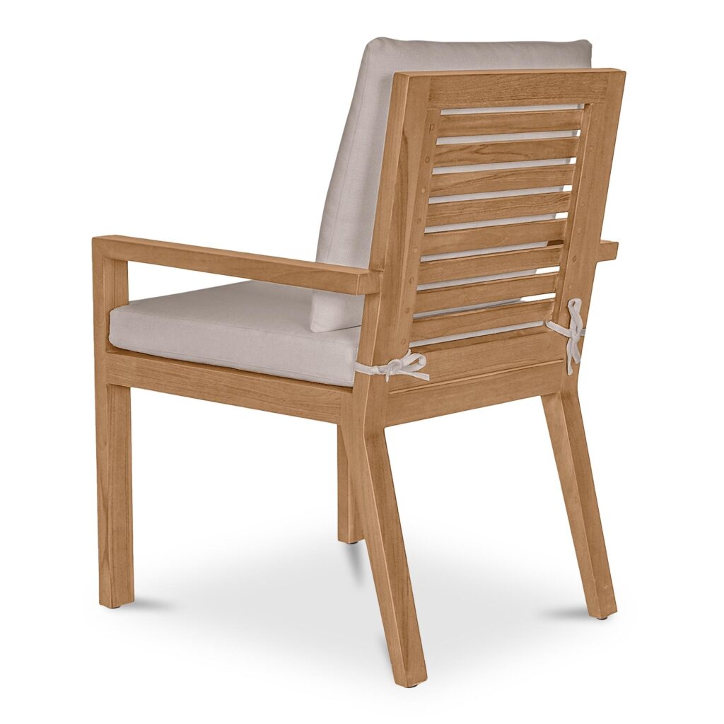 Mateo Outdoor Dining Chair White - Image 2