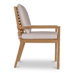 Mateo Outdoor Dining Chair White TA-1012-18 TA 1012 18 Mateo side right shadsilo