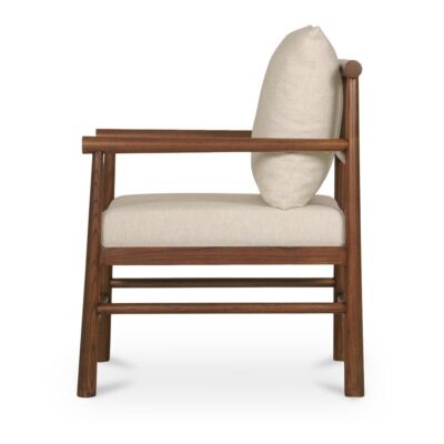 Mayne Accent Chair Cream TA-1014-05 TA 1014 05 Mayne side left shadsilo