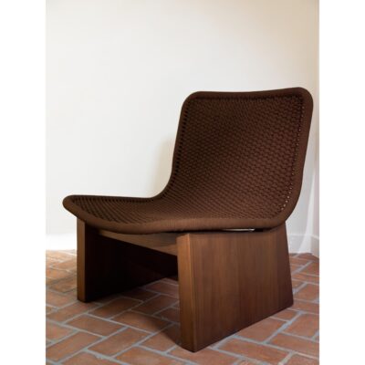 Savanna Outdoor Accent Chair Brown TA-1015-03 TA 1015 03 11