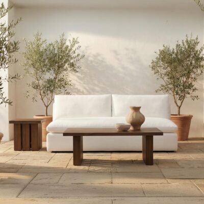 Denby Outdoor Coffee Table Brown TA-1016-03 TA 1016 03 01