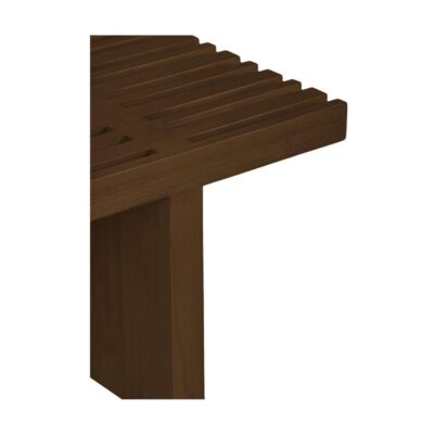 Fletcher Outdoor Coffee Table Brown TA-1019-03 TA 1019 03 Fletcher closeup shadsilo