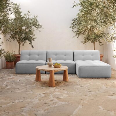 Pax Outdoor Coffee Table Natural TA-1021-24 TA 1021 24 10