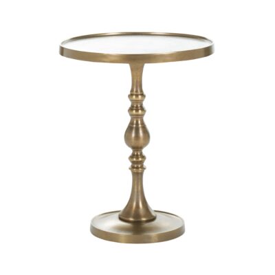 Romina Brass Accent Table