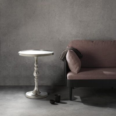 Romina Nickel Accent Table TA034 TA034 5