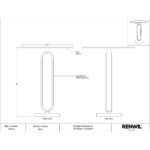 Eryx Accent Table TA472 TA472 8