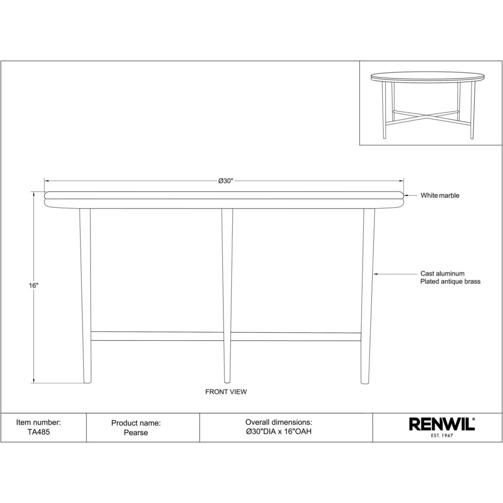 Pearse Accent Table - Image 7