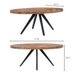 Parq Oval Dining Table TL-1019-14 TL 1019 14 70