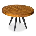 Parq 60In Round Dining Table TL-1029-14 TL 1029 14 02