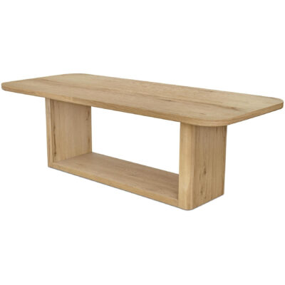 Blake Dining Table Rustic Oak TL-1032-24-0 TL 1032 24 0 Blake diagR shadsilo