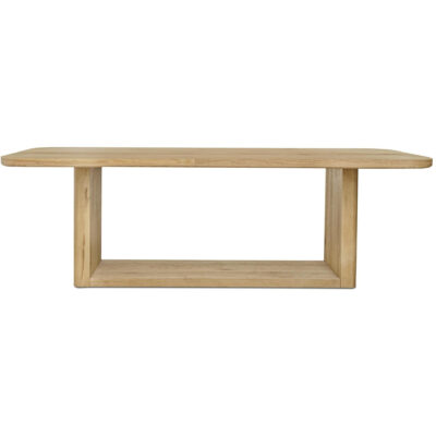 Blake Dining Table Rustic Oak TL-1032-24-0 TL 1032 24 0 Blake front shadsilo