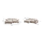 Plunge Sectional Cappuccino TN-1004-14-0 TN 1004 14 70
