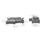 Plunge Sectional Anthracite TN-1004-15-0 TN 1004 15 70