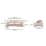 Plunge Sofa Cappuccino TN-1021-14 TN 1021 14 70