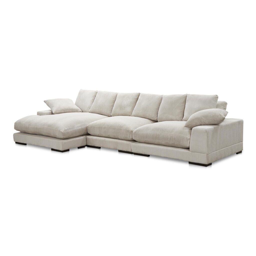 Plunge Large Sectional Cappuccino - Image 3