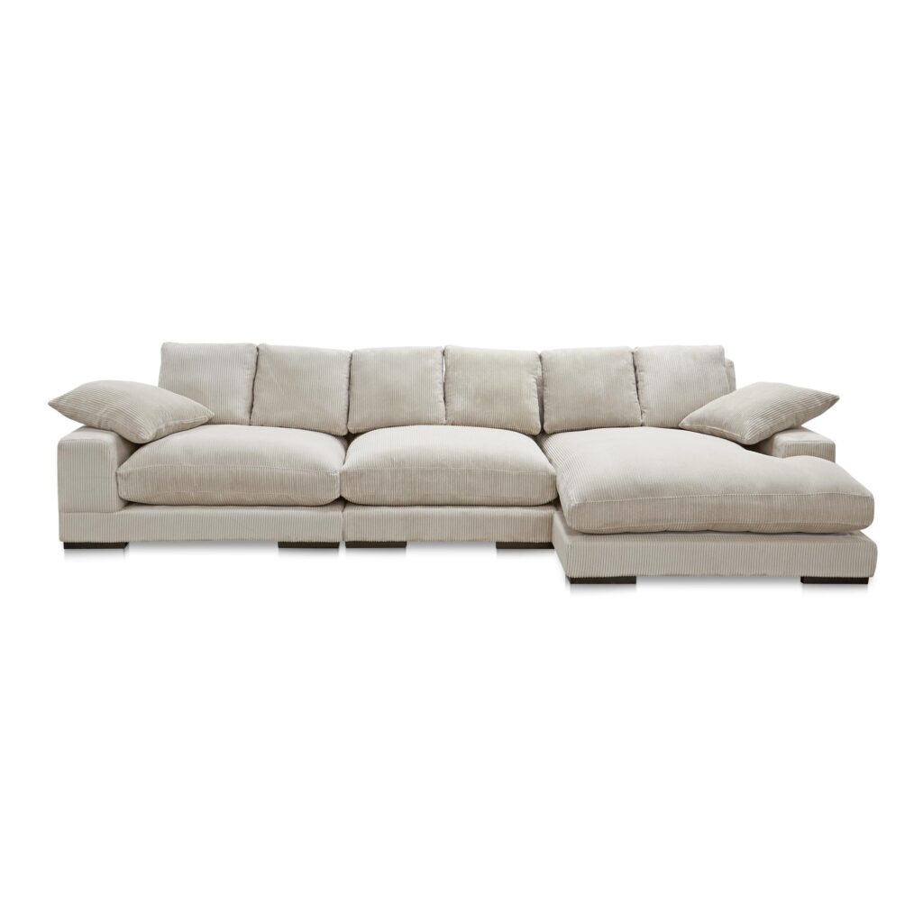 Plunge Large Sectional Cappuccino - Image 5