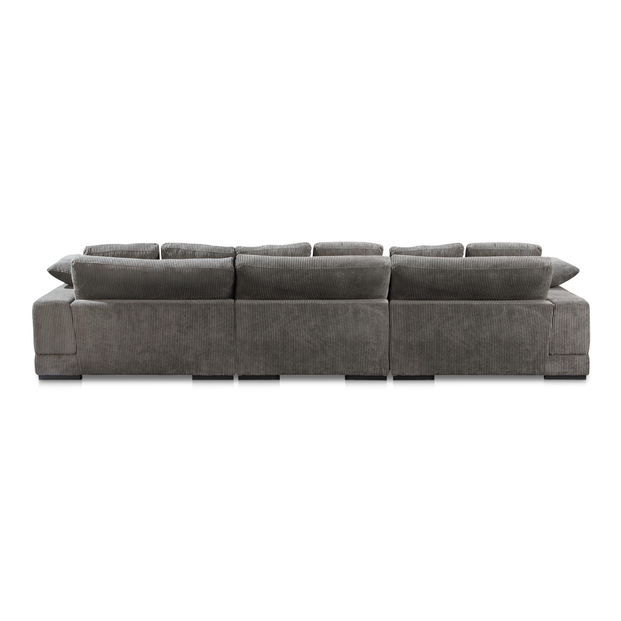 Plunge Large Sectional Charcoal 3 Plunge Large Sectional Charcoal - Image 3