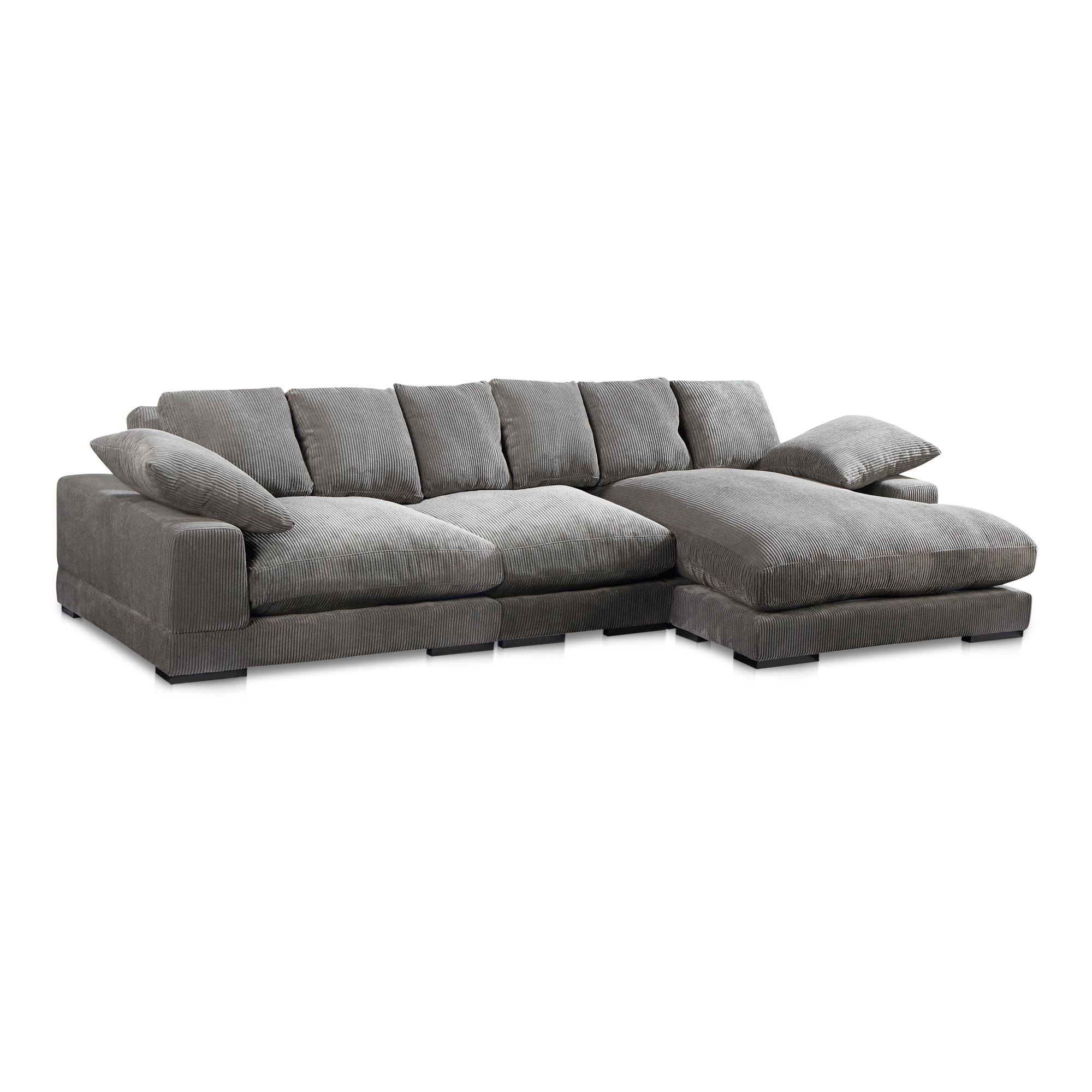 Plunge Large Sectional Charcoal 2 Plunge Large Sectional Charcoal - Image 2