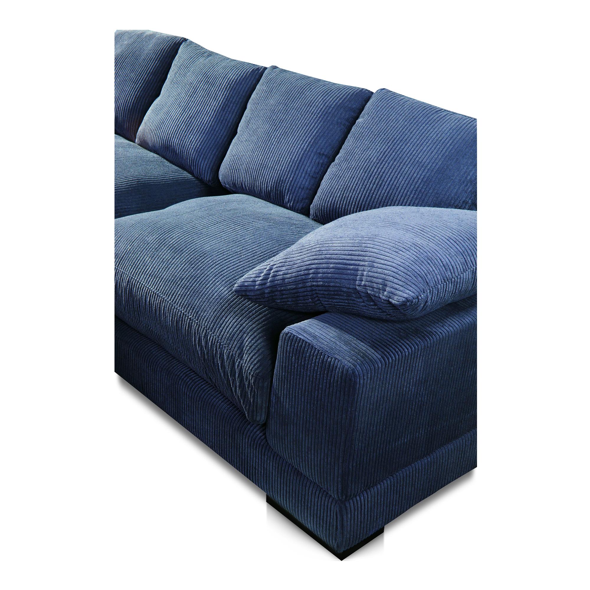 Plunge Large Sectional Navy 4 Plunge Large Sectional Navy - Image 4