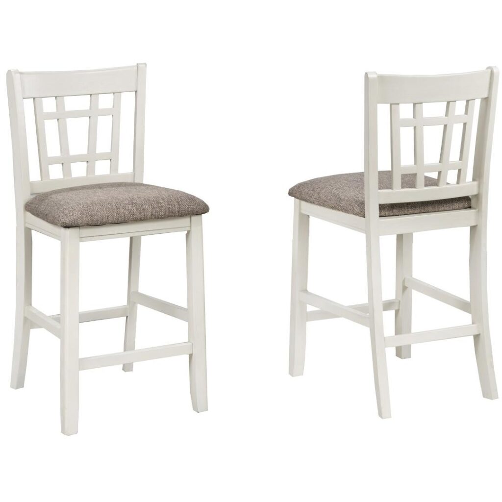 Tavern Counter stool - Set of 2 - White