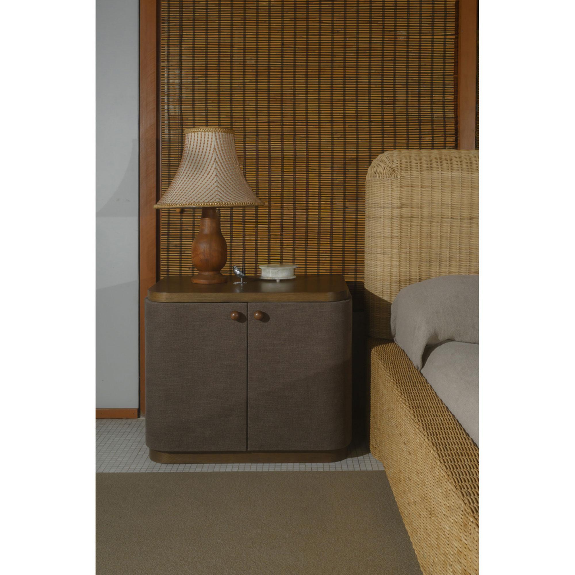 Simone Nightstand Brown 3 Simone Nightstand Brown - Image 3
