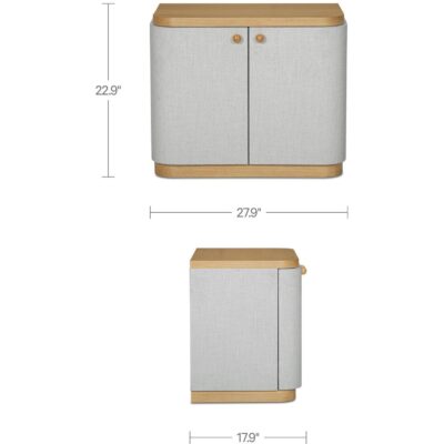 Simone Nightstand Cream 5 Simone Nightstand Cream TU-1002-05 TU 1002 05 70 dim