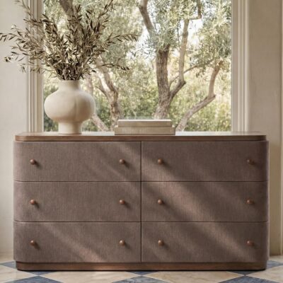 Simone 6 Drawer Dresser Brown 4 Simone 6 Drawer Dresser Brown TU-1003-03 TU 1003 03 10