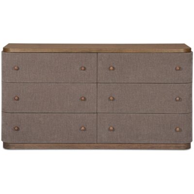 Simone 6 Drawer Dresser Brown TU-1003-03