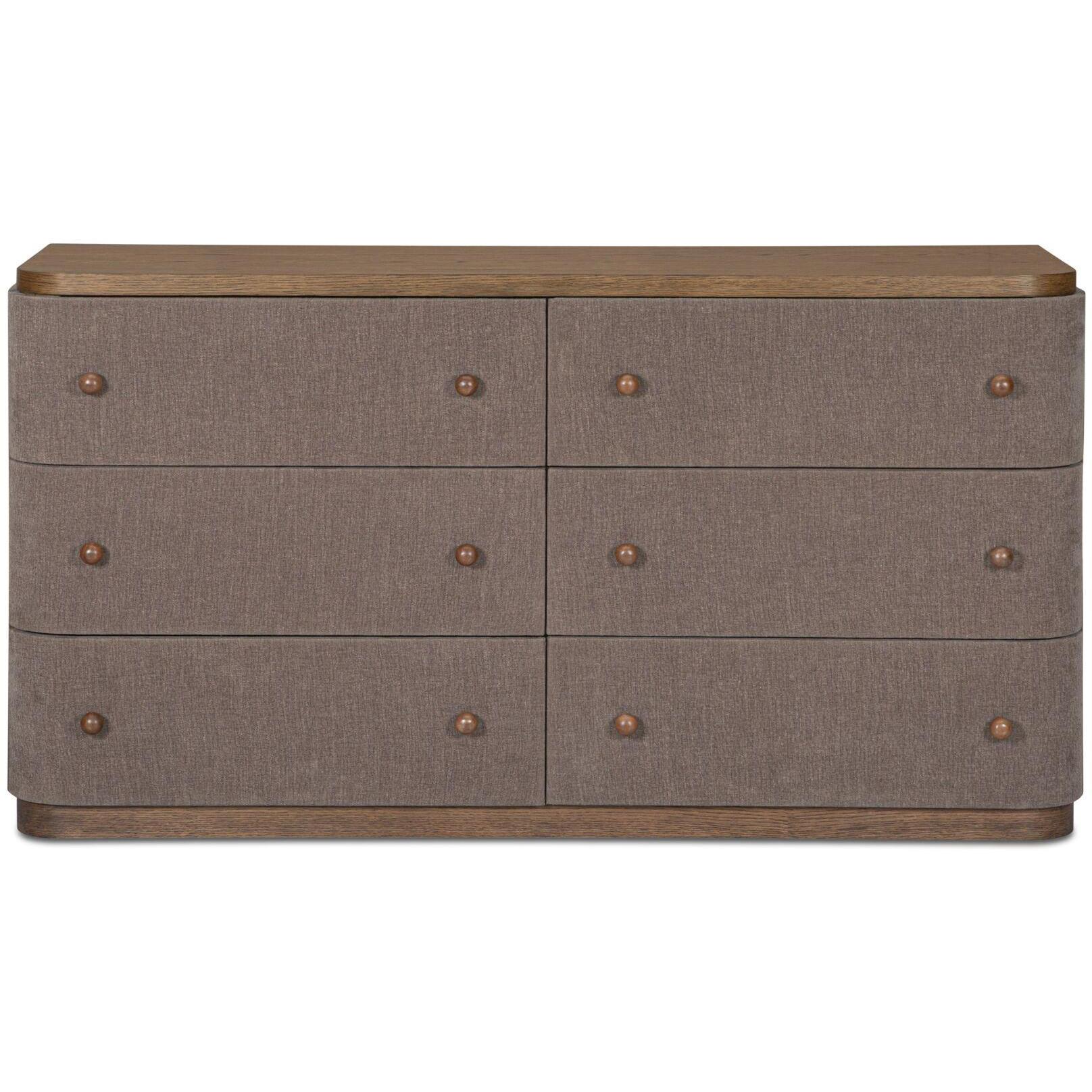 Simone 6 Drawer Dresser Brown 1 Simone 6 Drawer Dresser Brown