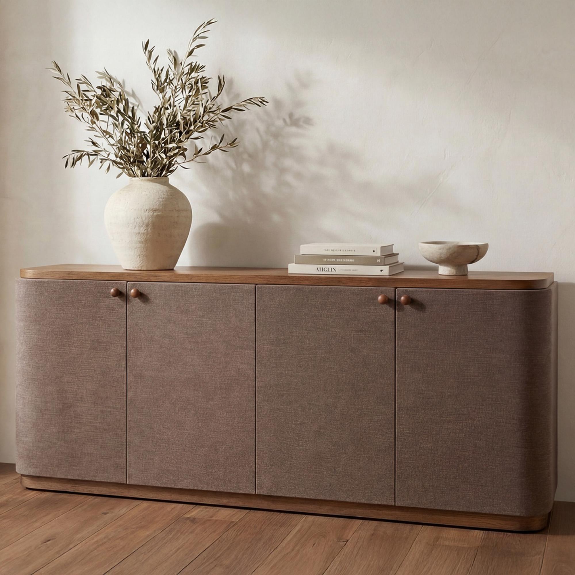 Simone Sideboard Brown 2 Simone Sideboard Brown - Image 2