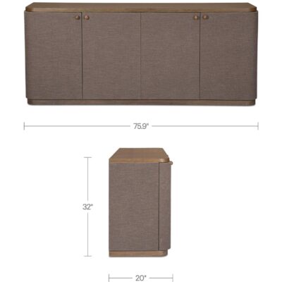 Simone Sideboard Brown 5 Simone Sideboard Brown TU-1004-03 TU 1004 03 70 dim
