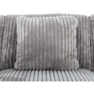 Tarra Corner Sofa 73867 Tarra Sectional Config2 Teddy Grey Detail1 White