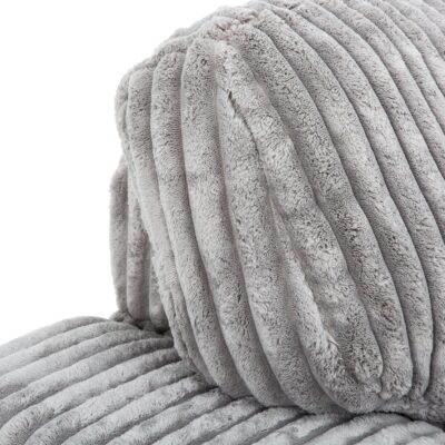 Tarra Corner Sofa 73867 Tarra Sectional Config2 Teddy Grey Detail4 White