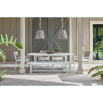 Coastal Living Outdoor Tybee Dining Bench U012612 U012752 RM vm 001