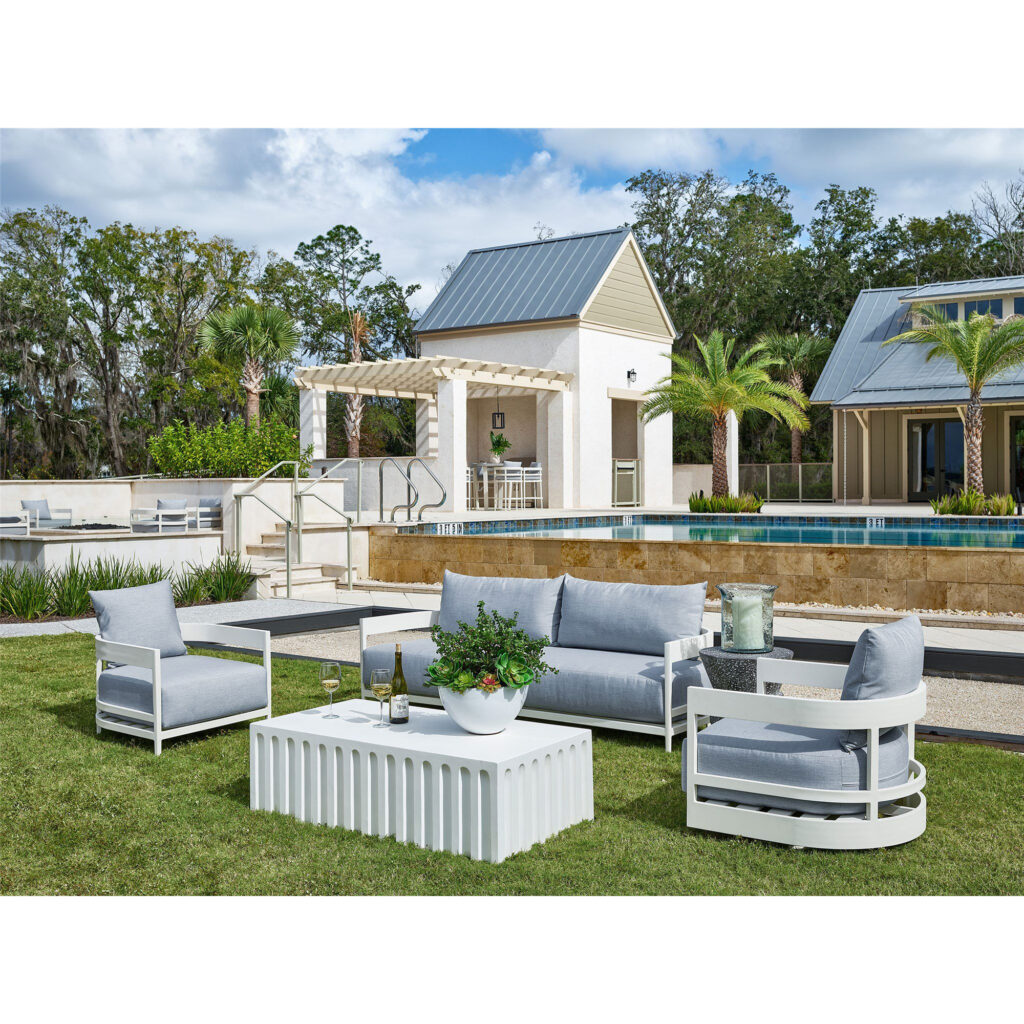 Coastal Living Outdoor South Beach Swivel Chair - Image 5