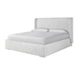 Restore Upholstered Bed Queen U195210B U195220 ANGLE
