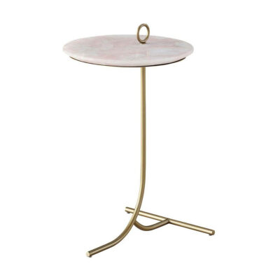 Rose Quartz Accent Table