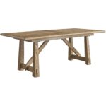 Sienna Rectangular Dining Table U400652 U400A652 angle
