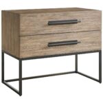 Boulder Metal Base Nightstand U462351 U462351 VM vm 001