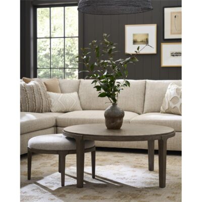 Boulder Bunching Ottoman