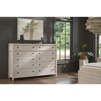 River Rock Ten Drawer Dresser