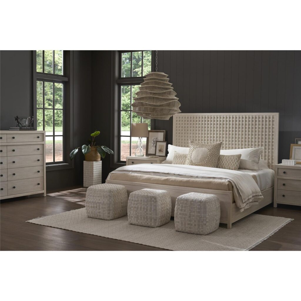 River Rock Panel Bed King