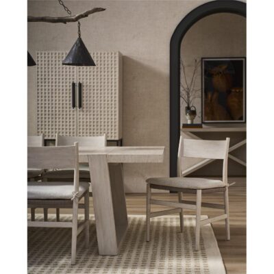 River Rock Wood Back Side Chair