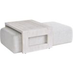 River Rock Nesting Cocktail Ottoman U462A830 U462A830 VM2