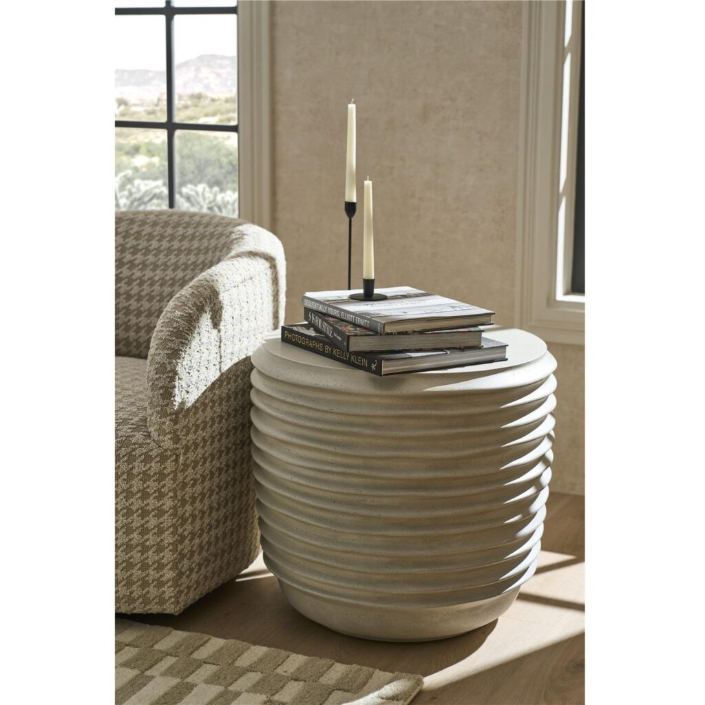 Dwell Linen Side Table - Image 3